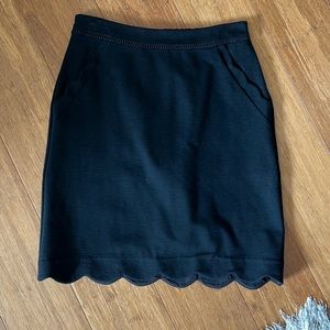 Skies are Blue Scallop Skirt